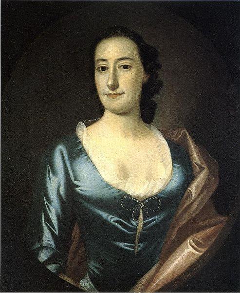 Jeremiah Theus Portrait of Elizabeth Prioleau Roupell oil painting picture